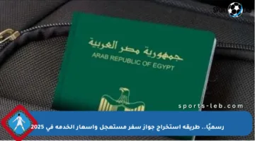 رسميًا.. طريقة استخراج جواز سفر مستعجل وأسعار الخدمة في 2025